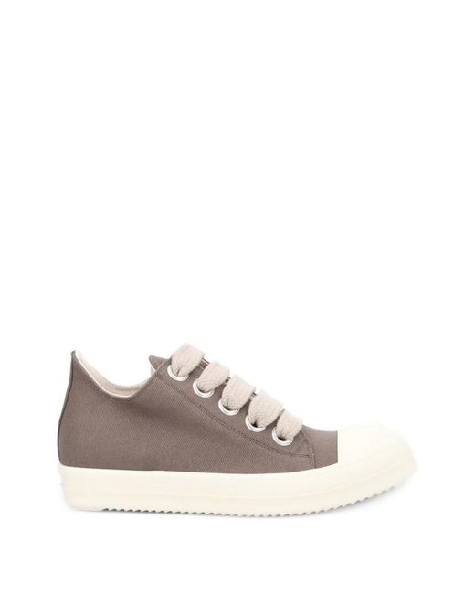 Rick Owens Brown Lace-Up Sneakers for men