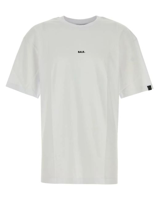 メンズ BALR ロゴ Tシャツ White