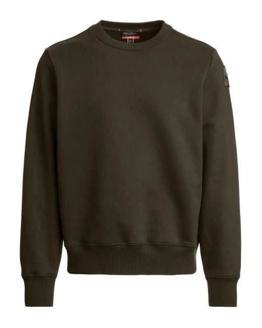 Parajumpers Sweater Met Logopatch in het Green voor heren