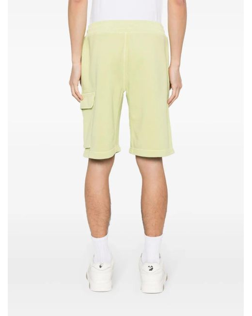 Short Cargo À Détail Verre De Lunette Signature C P Company pour homme en coloris Natural