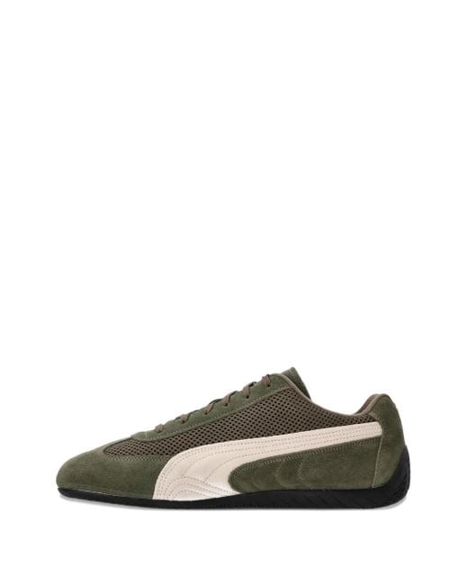 PUMA Green Speedcat Mesh-Sneakers
