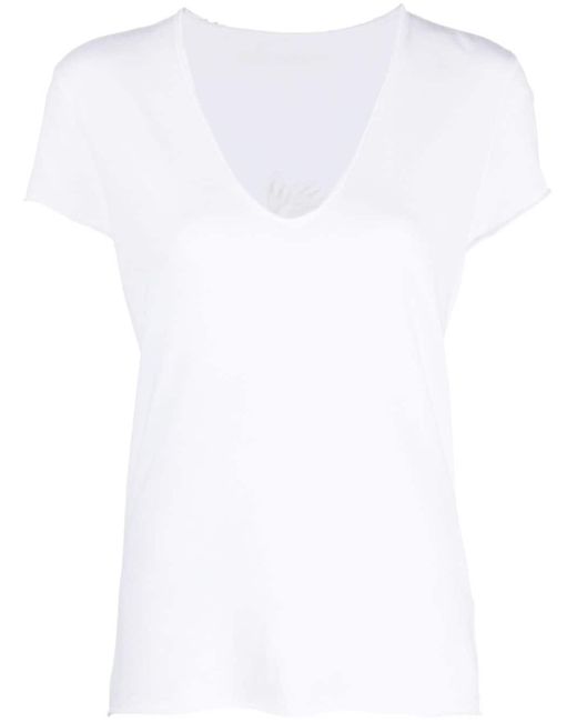 T-shirt Story Fishnet di Zadig & Voltaire in White
