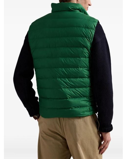 Polo Ralph Lauren Green Polo Pony Gilet for men