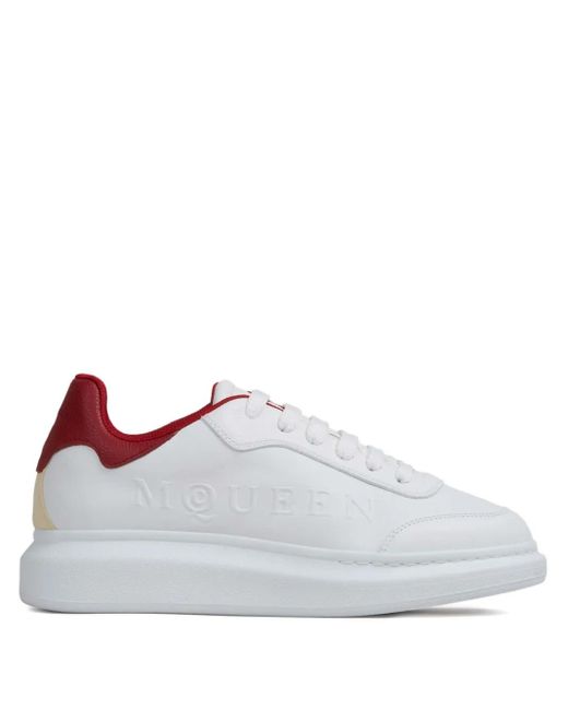Baskets À Design Embossé Alexander McQueen pour homme en coloris White
