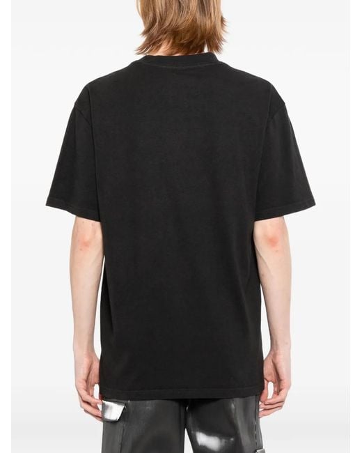 Melt Black Graphic T-Shirt for men