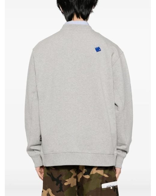 Adererror White Trs Tag Sweatshirt for men