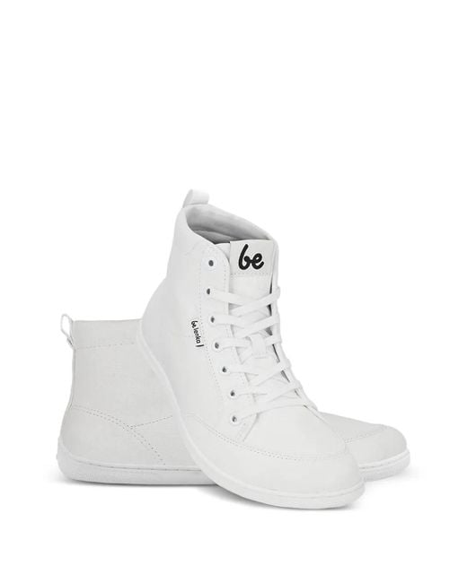 Be Lenka White High-Top Sneakers