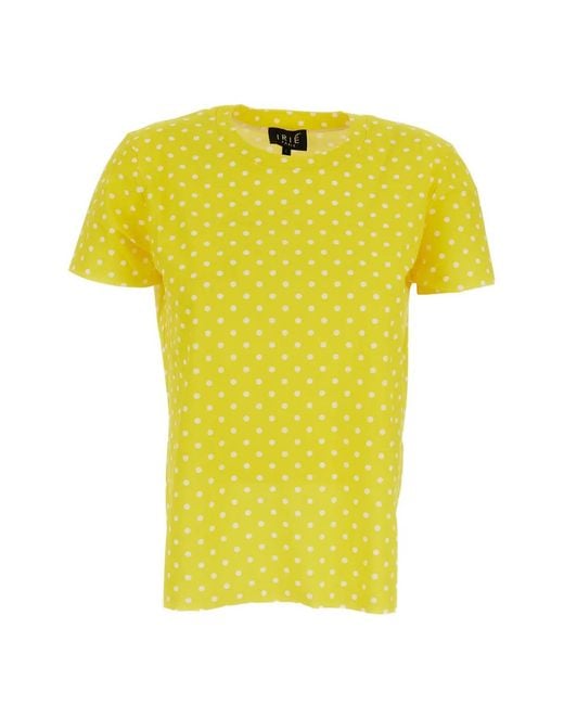 Irie Yellow Polka-Dot T-Shirt