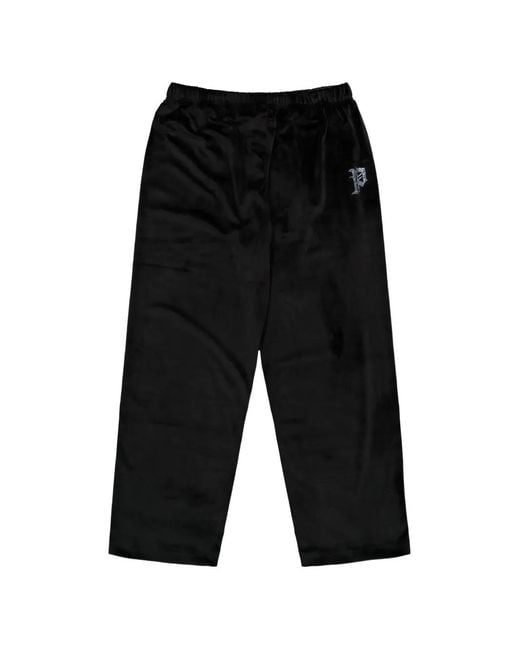 PROTOTYPES Black Nikki Rhinestone-Embellished Track Pants for men