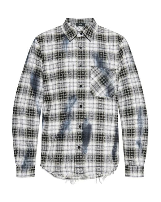 Amiri Gray Casual Shirts for men