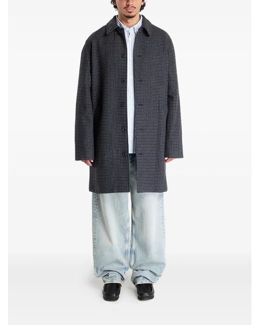 A.P.C. Blue Paul Coat for men
