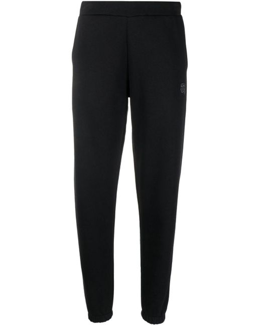 Karl Lagerfeld Ikonik 2.0 Rhinestone Track Pants in Black Lyst
