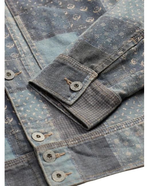 Giacca Con Design Patchwork di RRL in Gray da Uomo