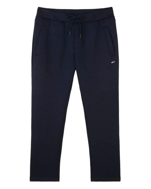 Paul & Shark Blue Drawstring Track Pants for men