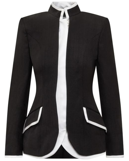 Casablanca Black Tailored Blazer