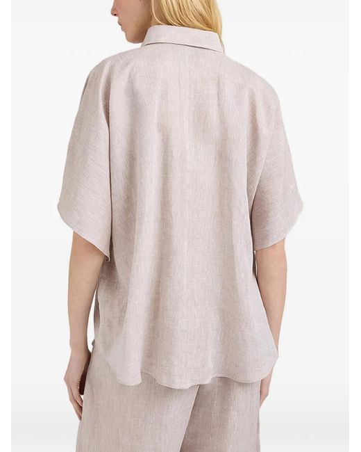 Momoní Pink Brooklyn Kimono-Sleeve Shirt