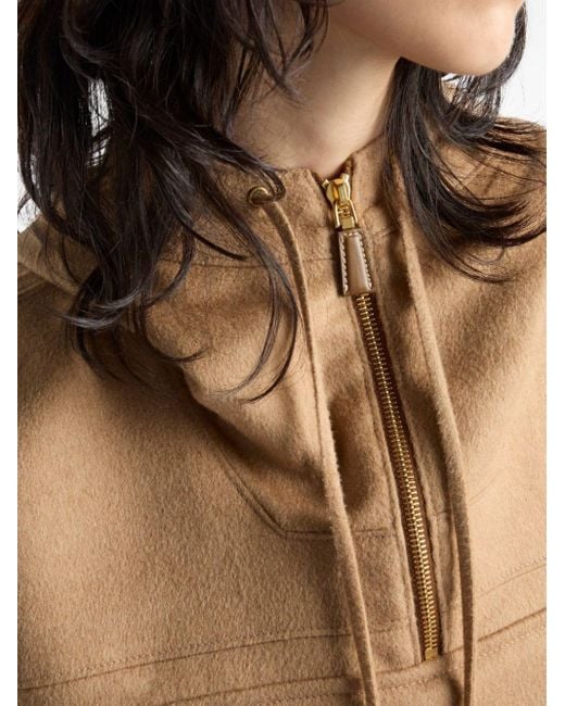 Prada Brown Camel Hair Jacket