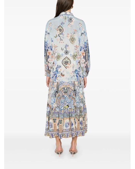 Camilla Blue Al Manial Palace Memoirs Maxi Dress