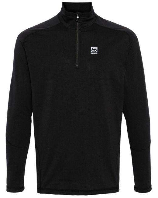 Camiseta deportiva Grettir con cremallera 66 North de hombre de color Black