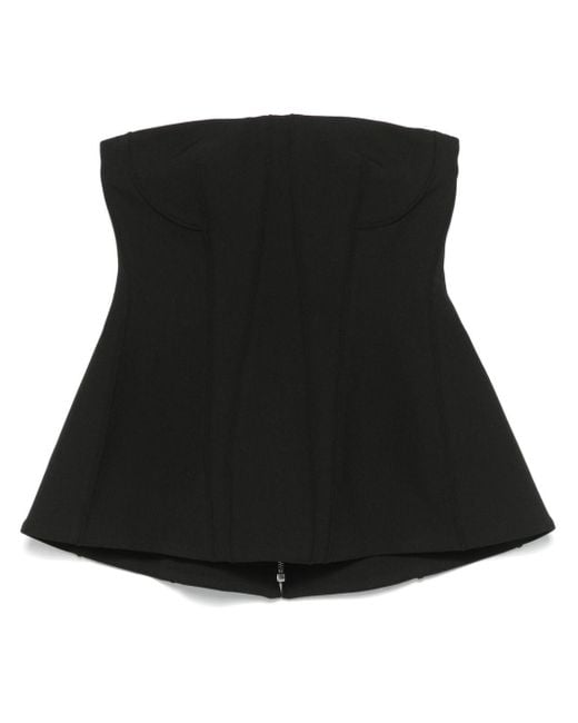 Jonathan Simkhai Black Parker Top