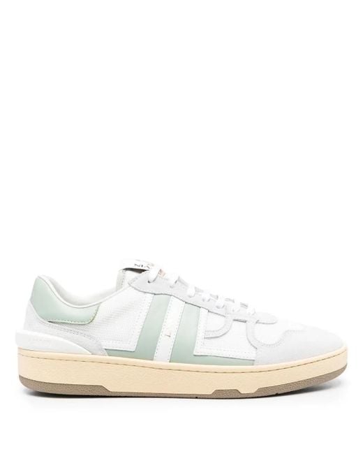 Baskets clay blanc et vert Lanvin pour homme en coloris White