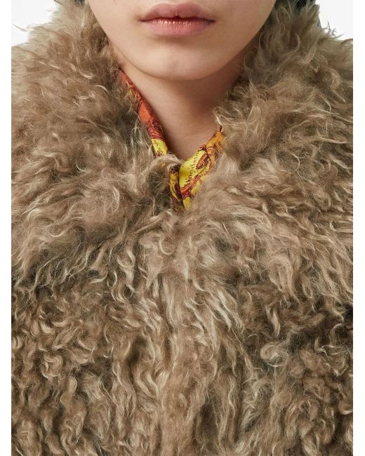 Burberry Brown Klassische Oversized-Jacke