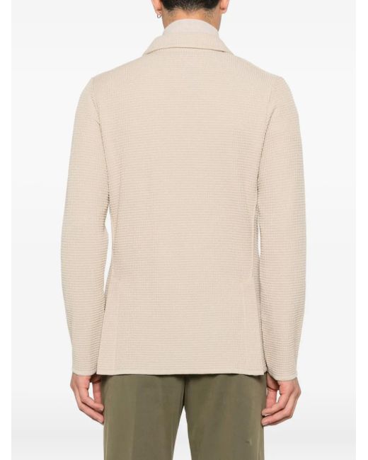 メンズ Lardini ダブルジャケット Natural