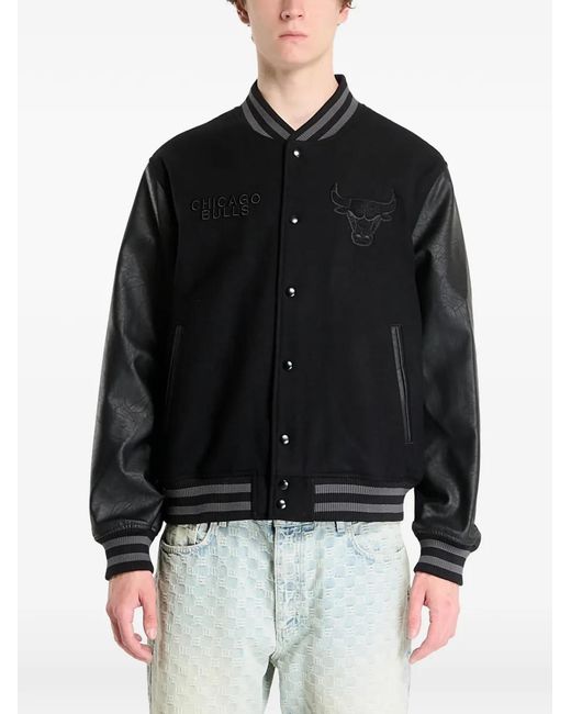 KTZ Black X Nba Chicago Bulls Bomber Jacket