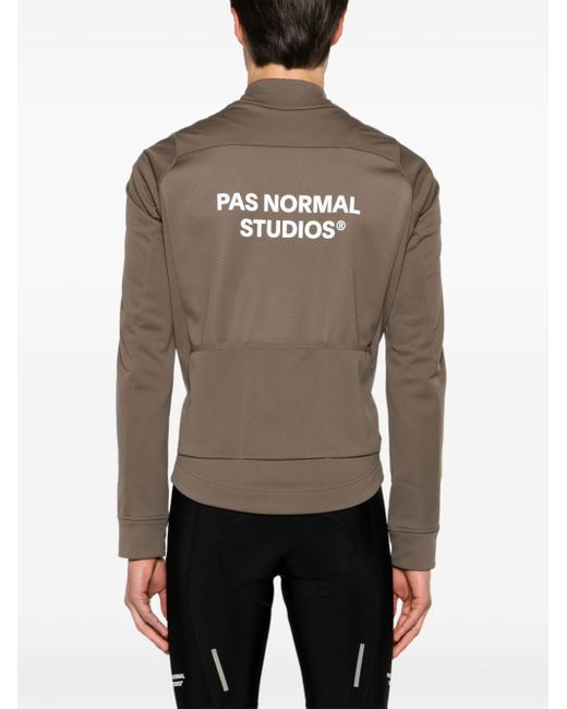 Pas Normal Studios Brown Essential Thermal Performance Jacket for men