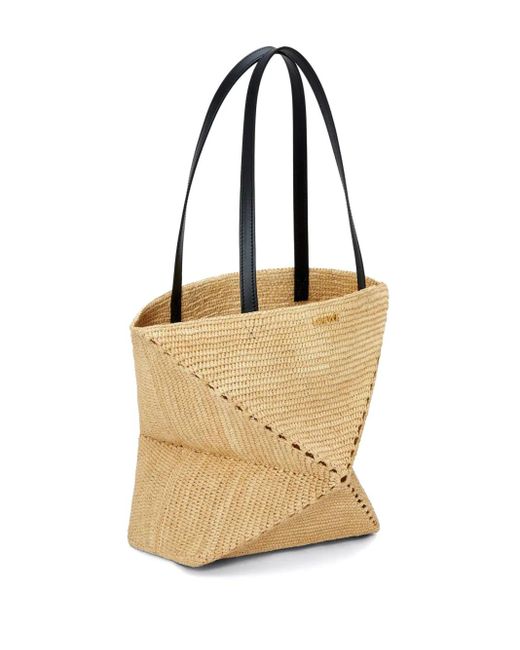 Loewe Natural Medium Puzzle Shoulder Bag
