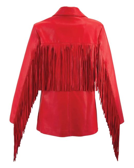 Dan Cassab Red Laurel Jacket