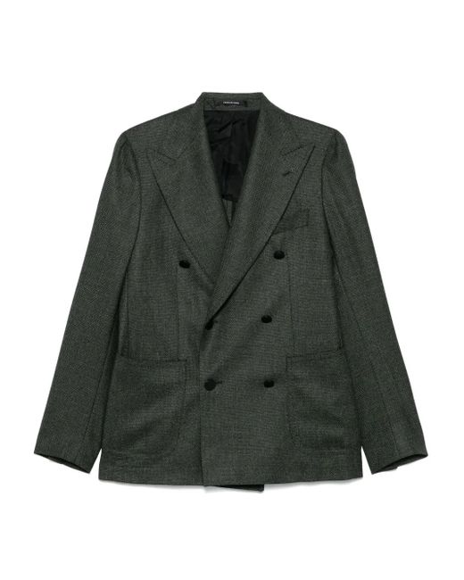 メンズ Tagliatore ダブルジャケット Green