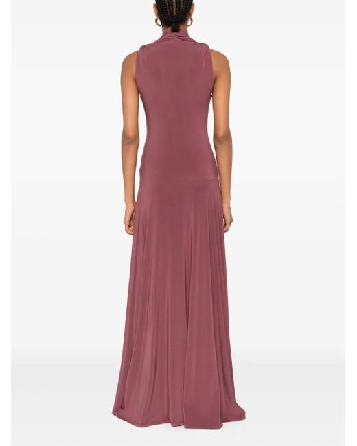 TOVE Purple Vina Maxi Dress