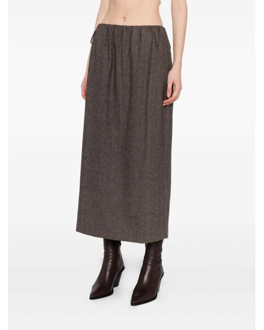 COTEMP Gray A-Line Skirt