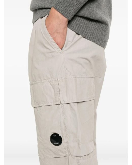 C P Company Microreps Cargohose in White für Herren