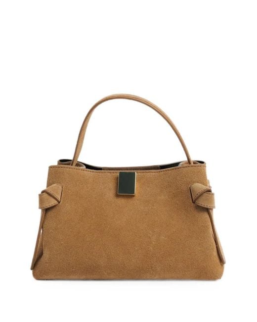 Yuzefi Brown Gyoza Shoulder Bag