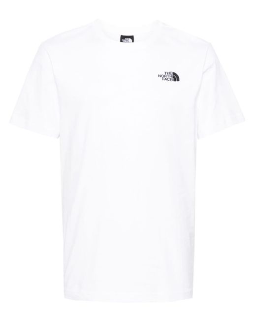 T-shirt à imprimé graphique The North Face pour homme en coloris White
