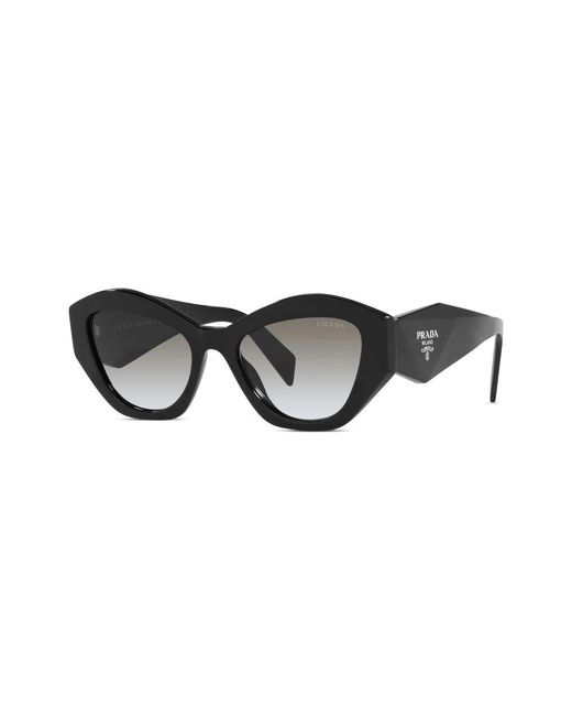 Prada Brown Pr 07Ys Oversize-Frame Sunglasses