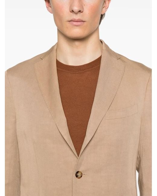 メンズ Boglioli シングルスーツ Natural