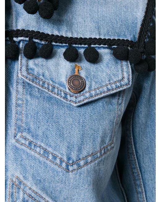 Marc Jacobs Pumpsom Jas in het Blue