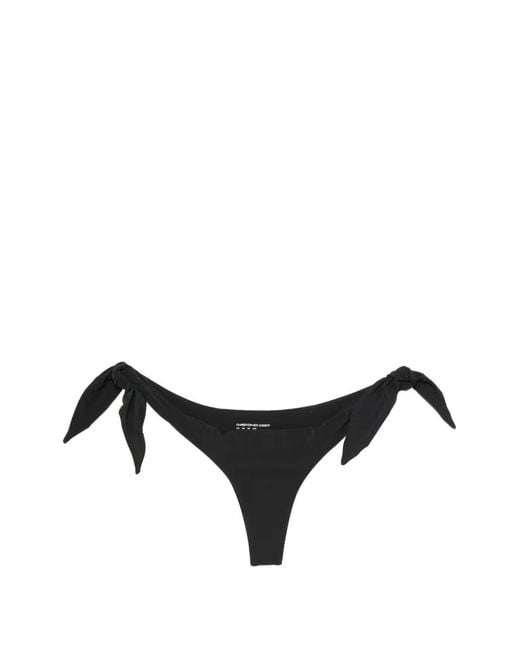 Christopher Esber Black Porto Side-Tie Bikini Buttom