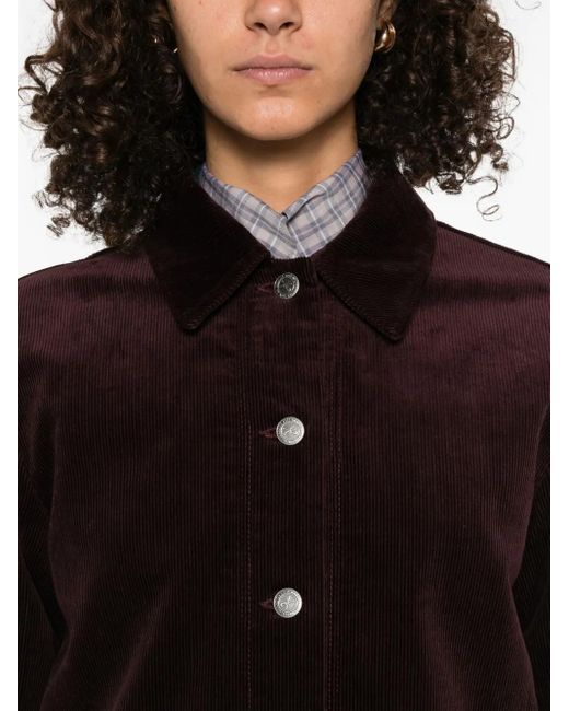 A.P.C. Black Corduroy Jacket