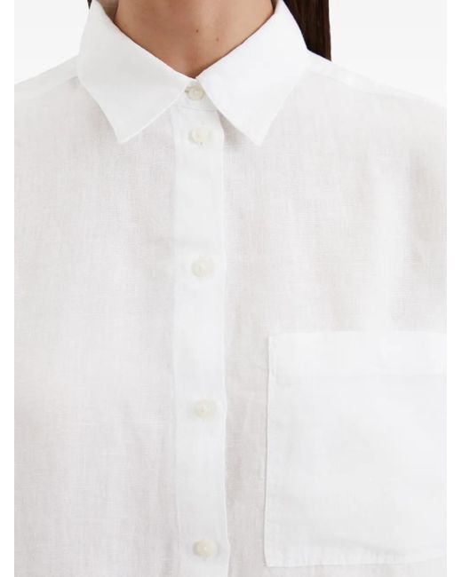 Marc O' Polo White Button-Up Shirt