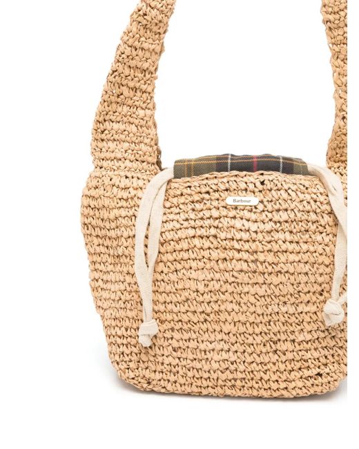 Barbour White Small Lily Shoulder Bag