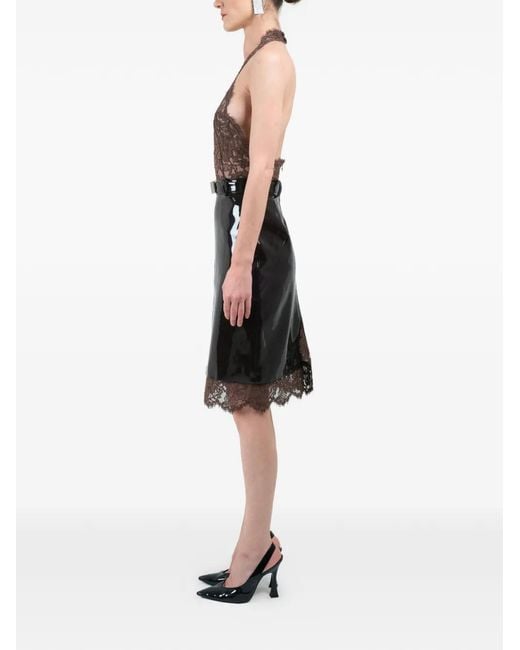 ROWEN ROSE Black Lace Bodysuit