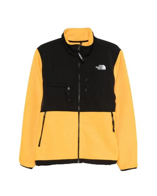 The North Face Black Panelled Fleece Sweater for men