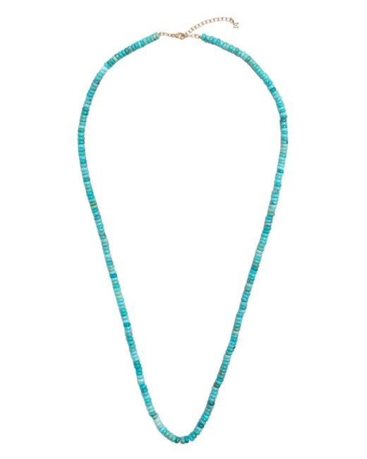 Mateo Blue 14Kt Bead Bracelet for men