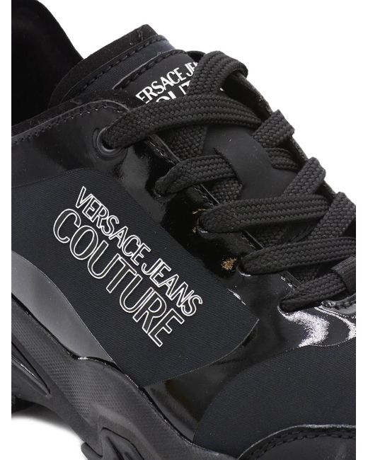 Versace Jeans Couture Black Sports Shoes for men