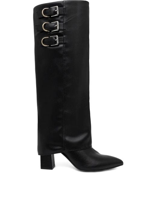 Bottines Garica 85 Mm À Boucles Guess en coloris Black