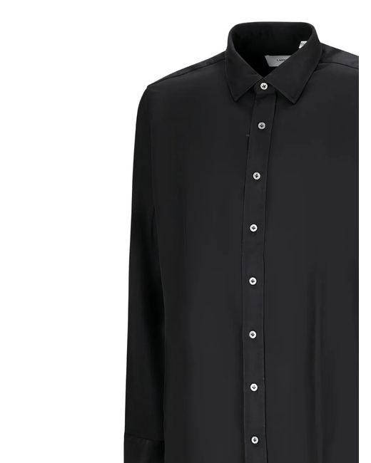 Lardini Black Button-Down Shirt for men